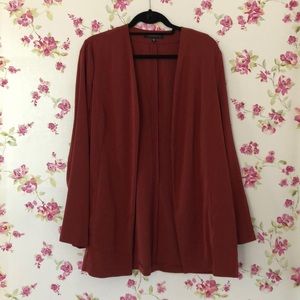 Dynamite Soft Boyfriend Blazer in Spiced Apple